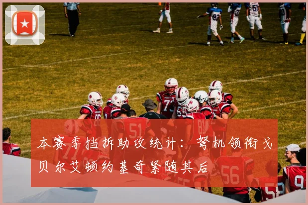 本赛季挡拆助攻统计：弩机领衔戈贝尔艾顿约基奇紧随其后